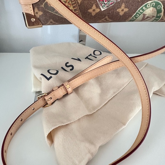 🦢Louis Vuitton Flight Mode side trunk MM BAG Collection authent 100 x LUCKY GIRL - Picture 11 of 12